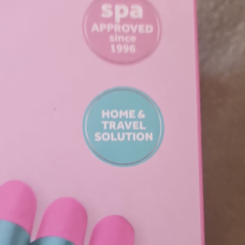 Bliss Triple Barrel Waver in Pink and Teal - Picture 3 of 10